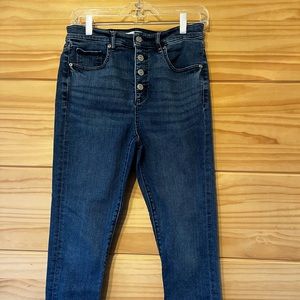 Loft High waist skinny jeans